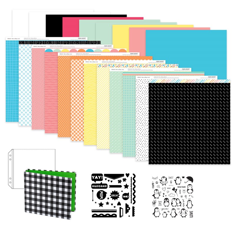 CTMH Little Penguins Mini Album Kit