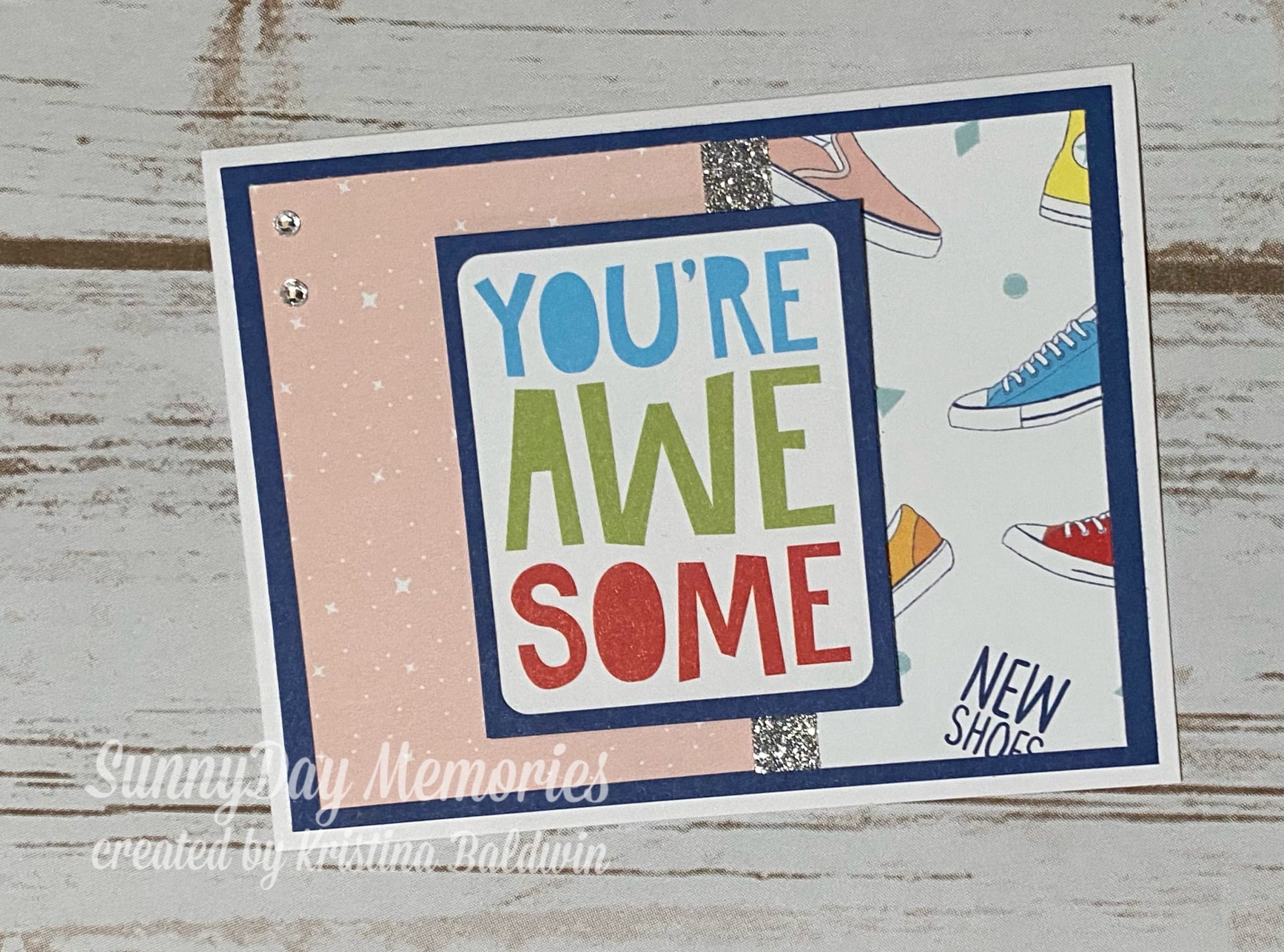 CTMH You're Awesome Card