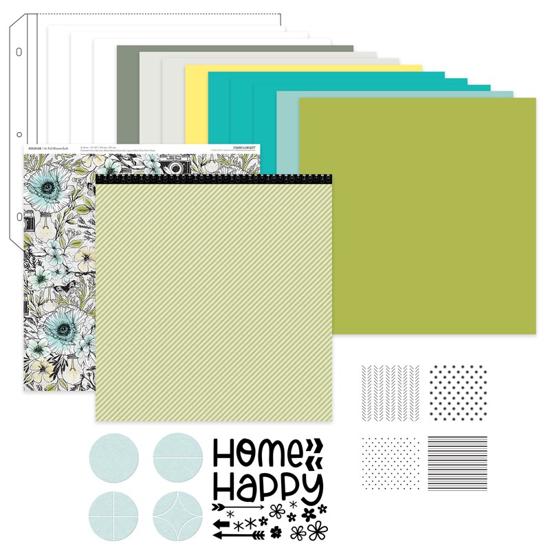 CTMH Circles and Patterns Scrapbooking Kit