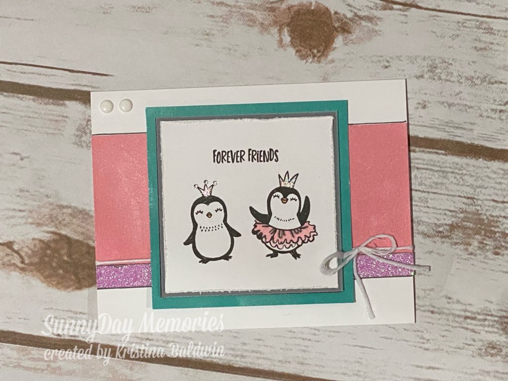 Forever Friends Penguin Card