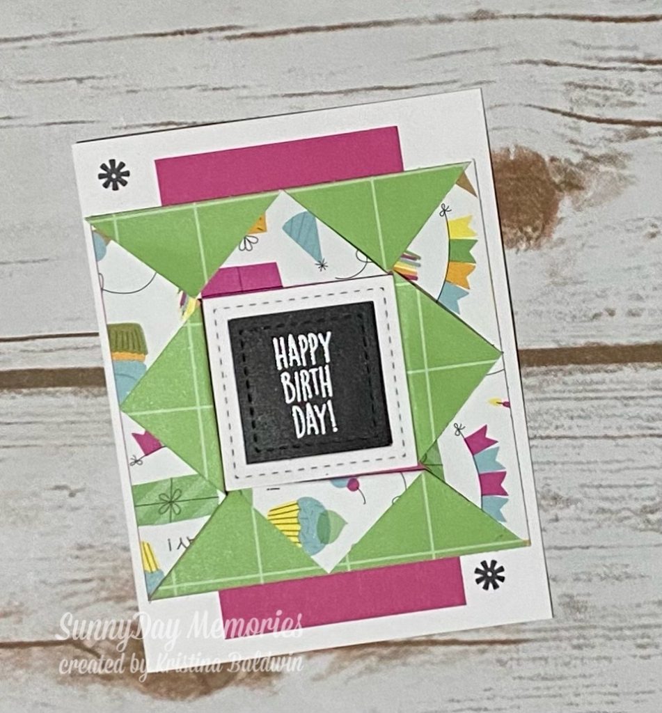 A Geometric Birthday Card