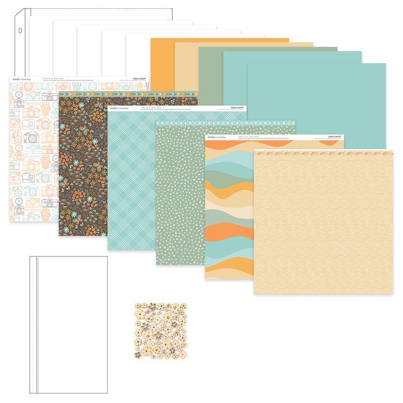 CTMH Good Vibes Scrapbook Kit