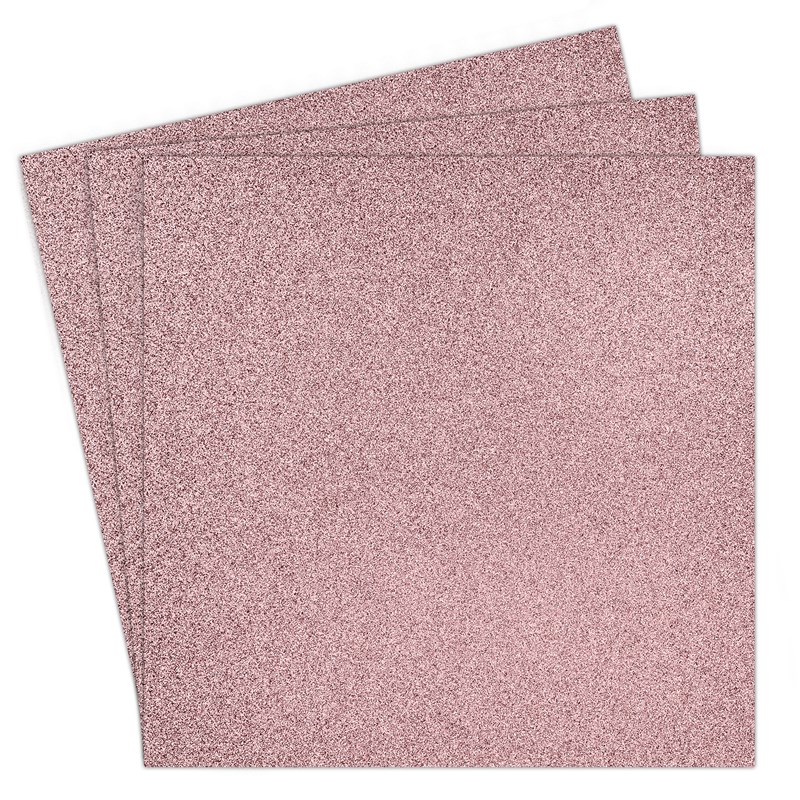 CTMH Mulberry Glitter Paper