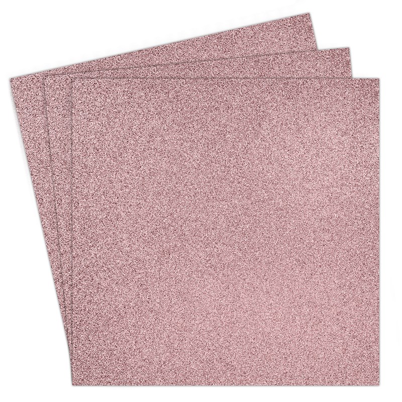 CTMH Mulberry Glitter Paper