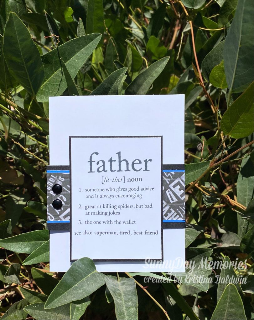 CTMH Father's Day Card
