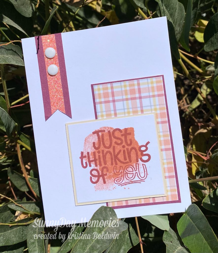 CTMH Just Thinking of You Card