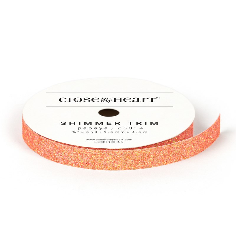 CTMH Papaya Shimmer Trim