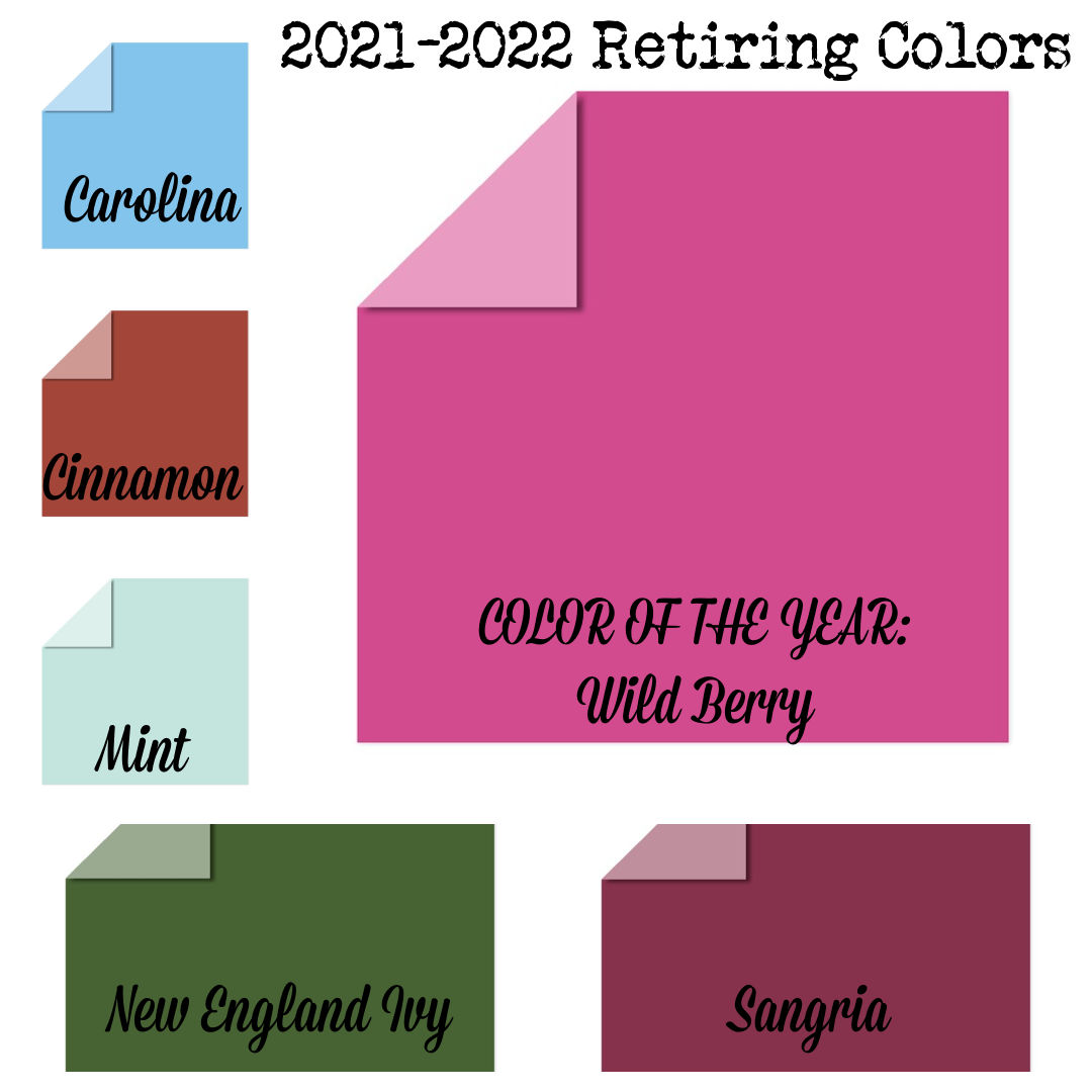 2022 Retiring CTMH Colors