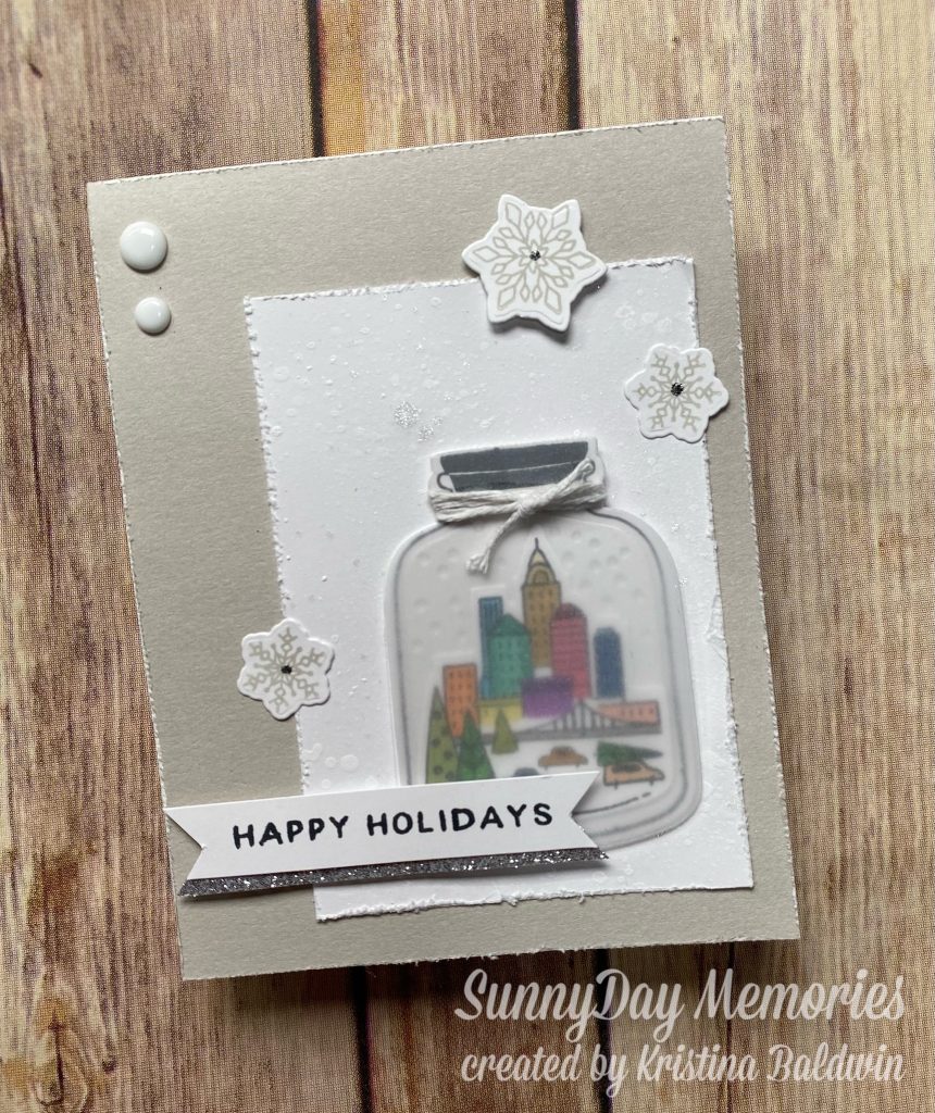 CTMH Winter in a Bottle Card