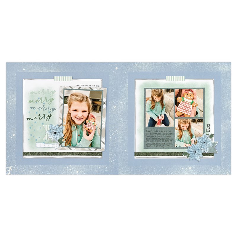 CTMH Merry Album Retreat Layout