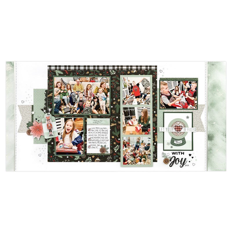CTMH Let Your Heart Be Filled with Joy Album Retreat Layout