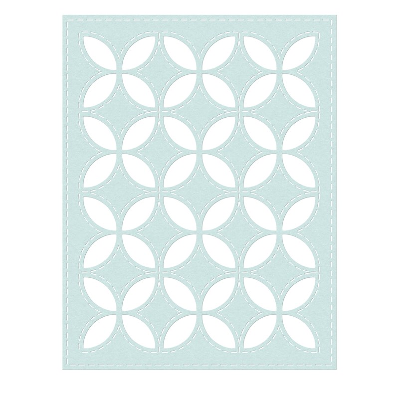 CTMH Circle Lattice Background Thin Cuts