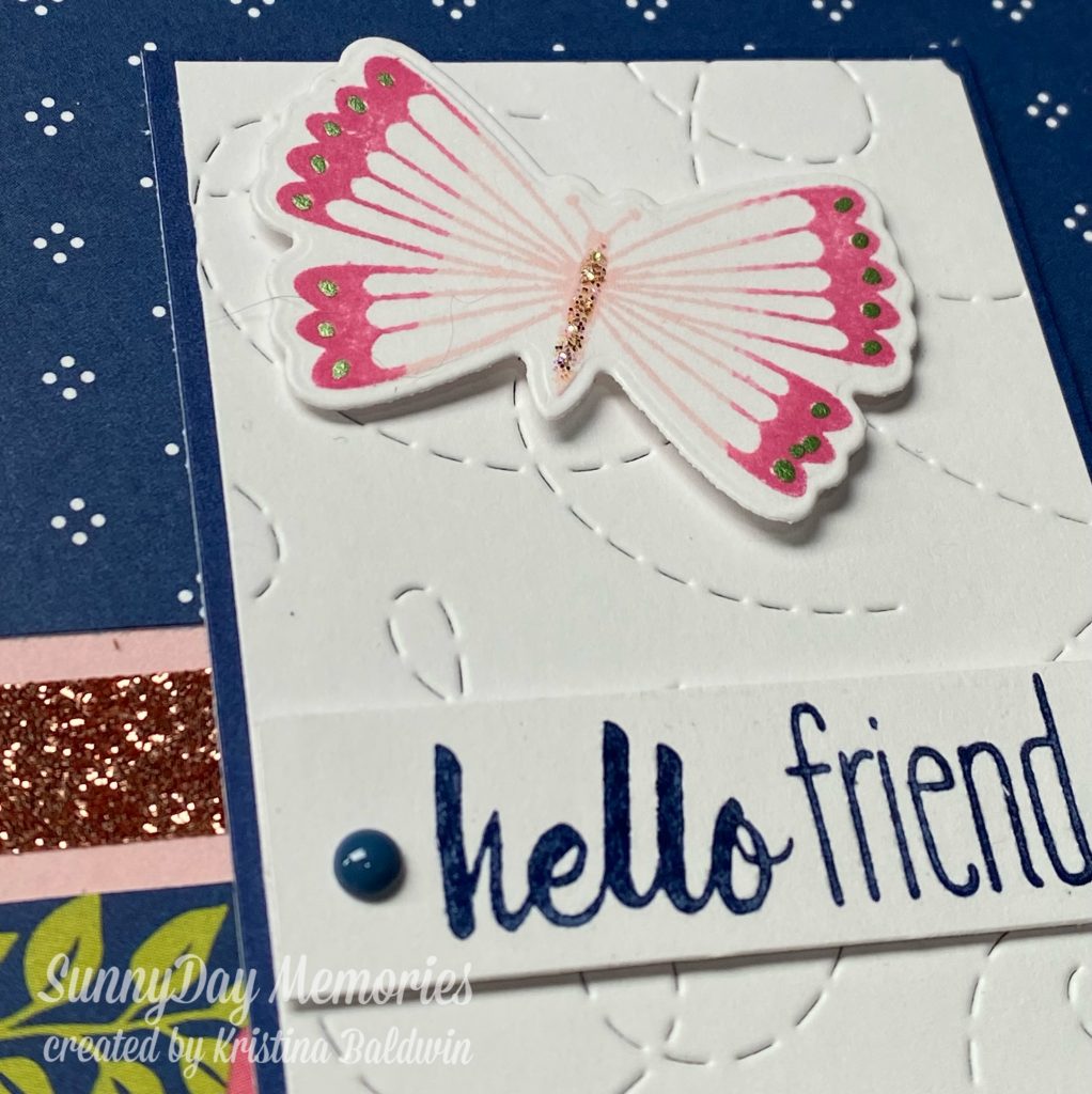 Close-up Smiles From the Garden Card