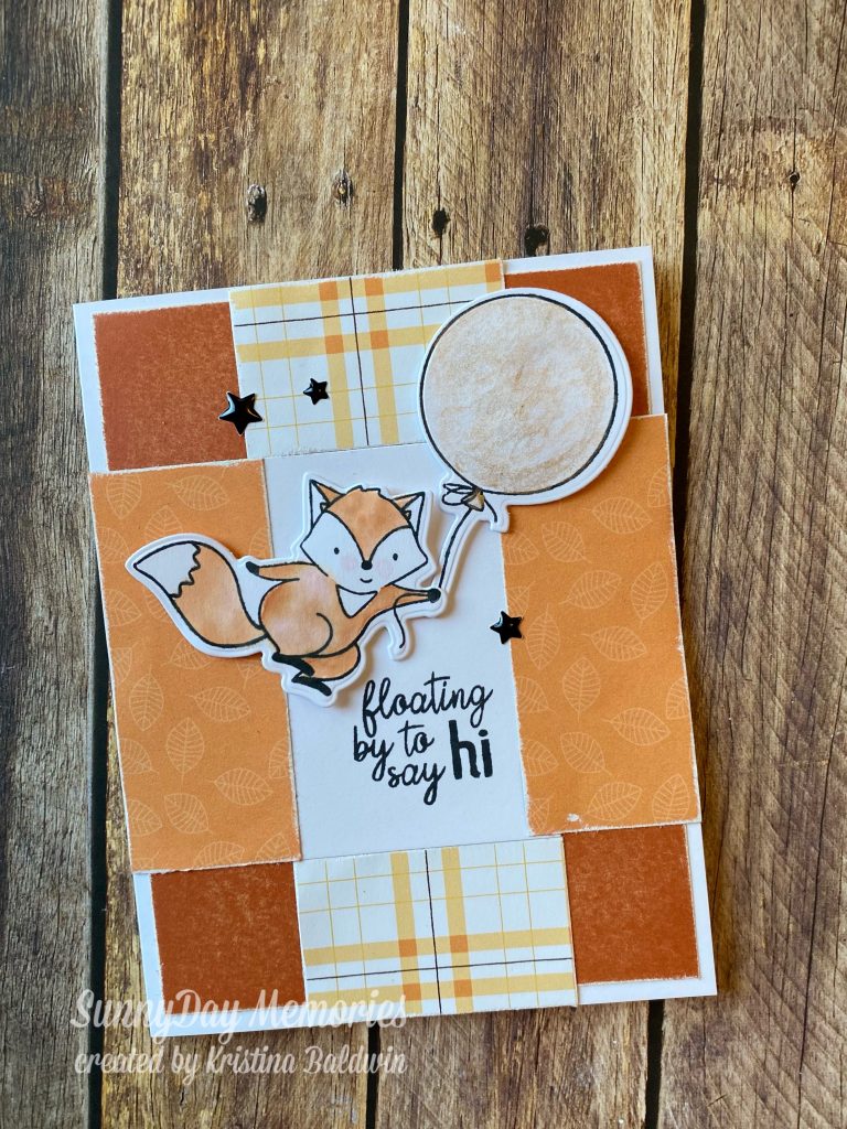 CTMH Floating By To Say Hi Card