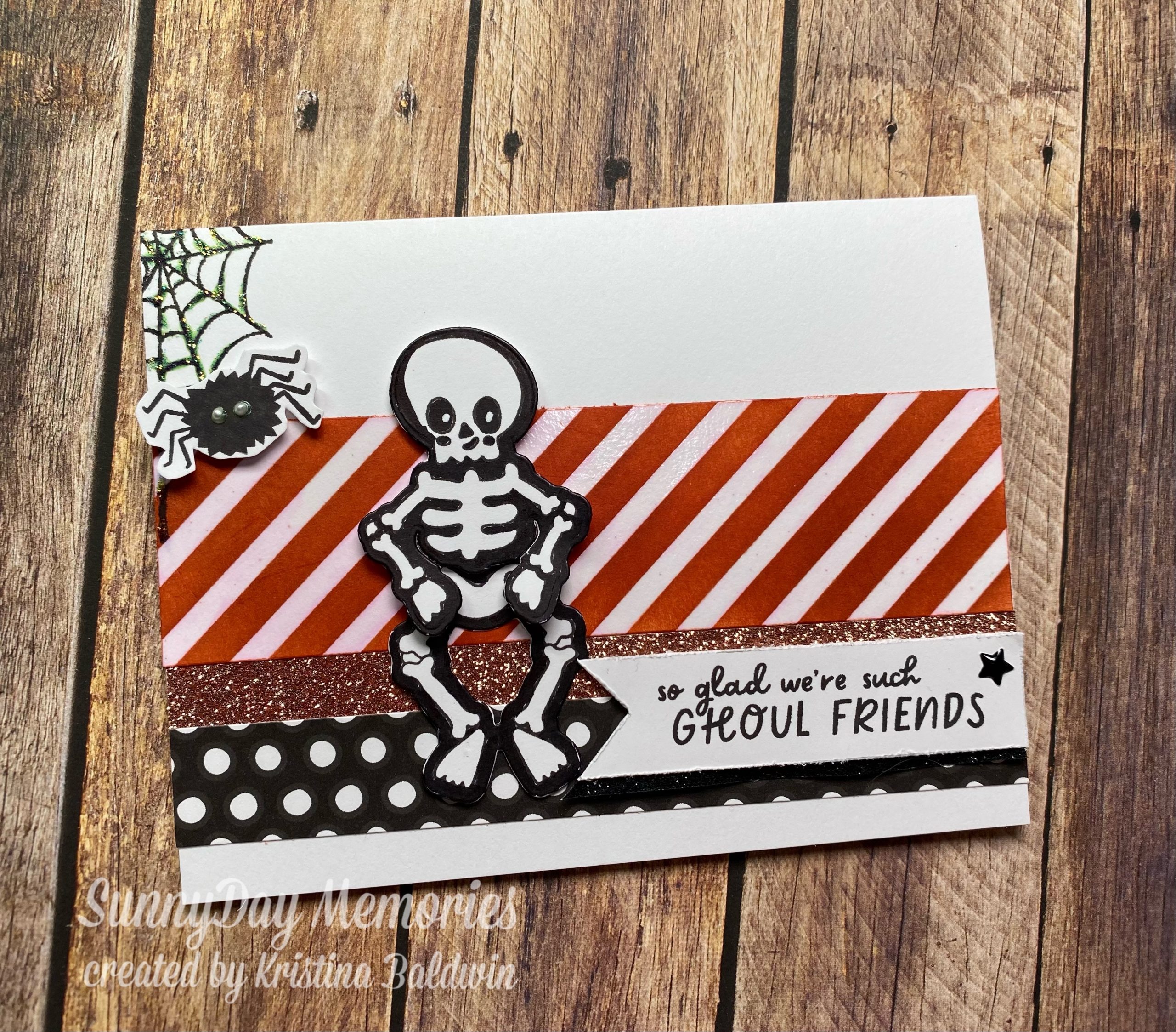 CTMH Fa-Boo-Lous Ghoul Friends Card