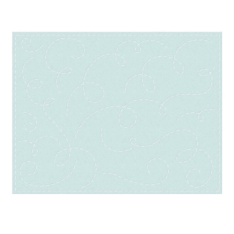 CTMH Stitched Swirl Background Thin Cuts