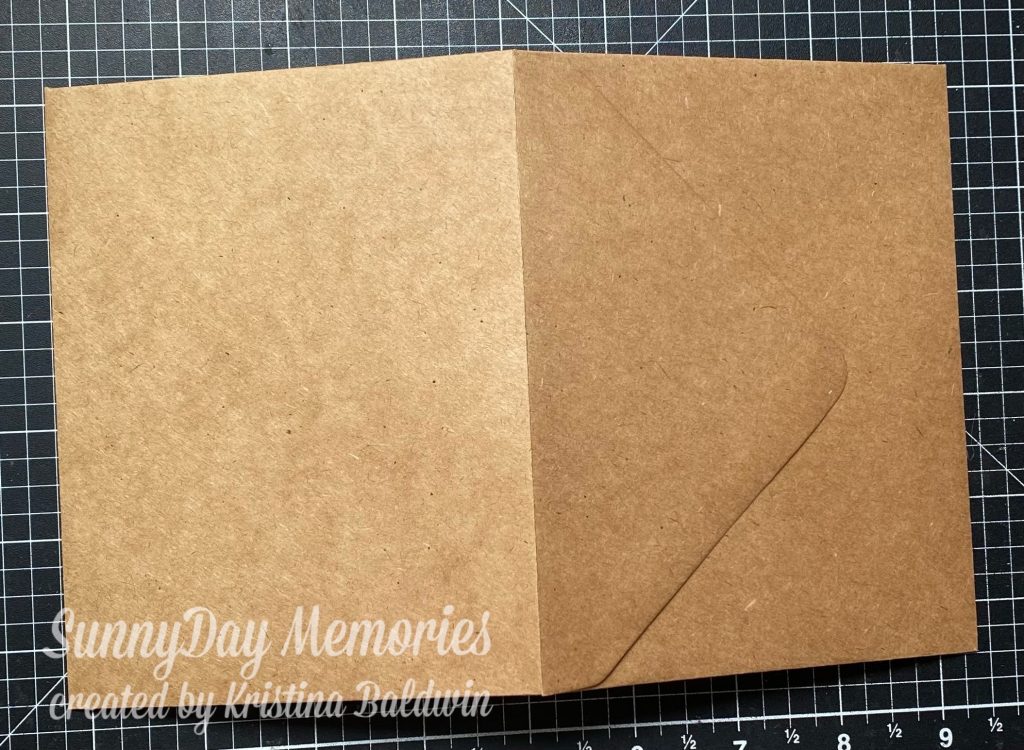 Backside of Gluing Envelopes for DIY Gratitude Journal