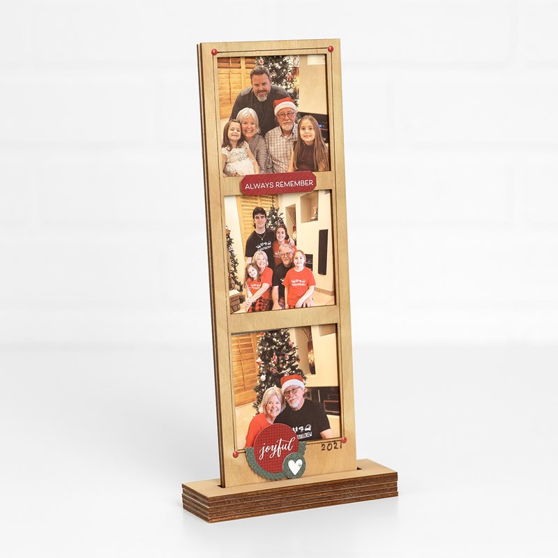 Decorated CTMH Cyber Monday Photo Strip Frame