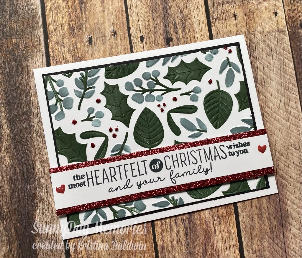 CTMH Heartfelt Christmas Wishes Card