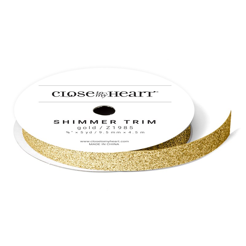 CTMH Gold Shimmer Trim