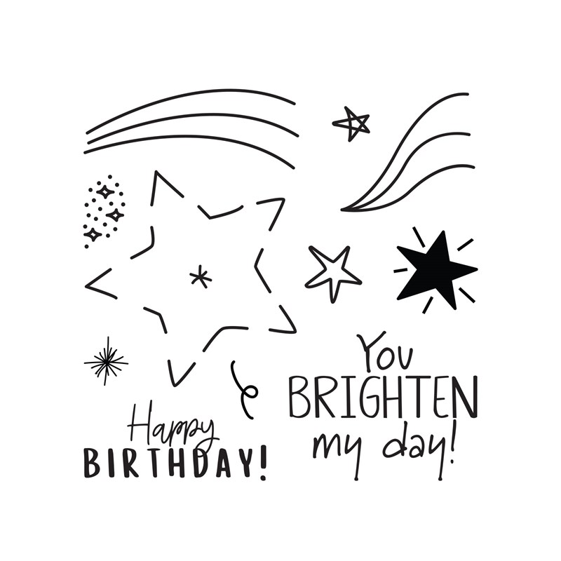 CTMH Shooting Stars Stamp Set