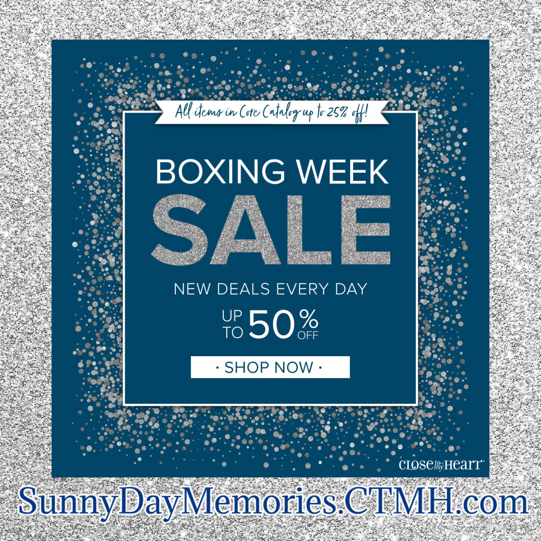 Annual CTMH Boxing Week Sale