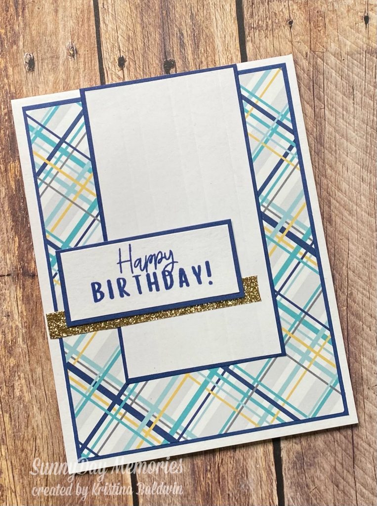 CTMH Shooting Stars Birthday Card