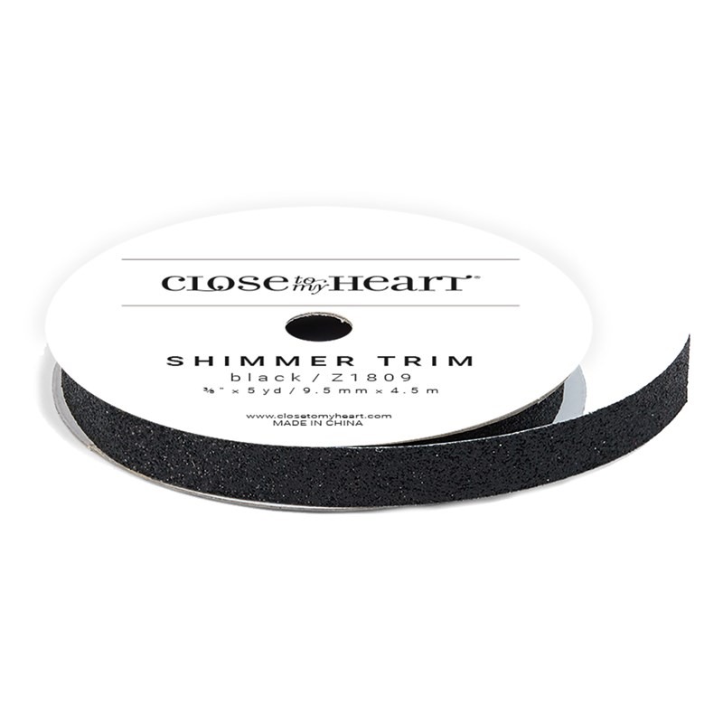 CTMH Black Shimmer Trim