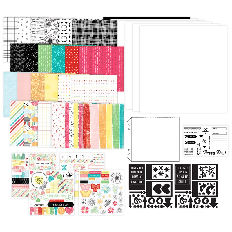 CTMH It's the Little Things Mini Album Kit