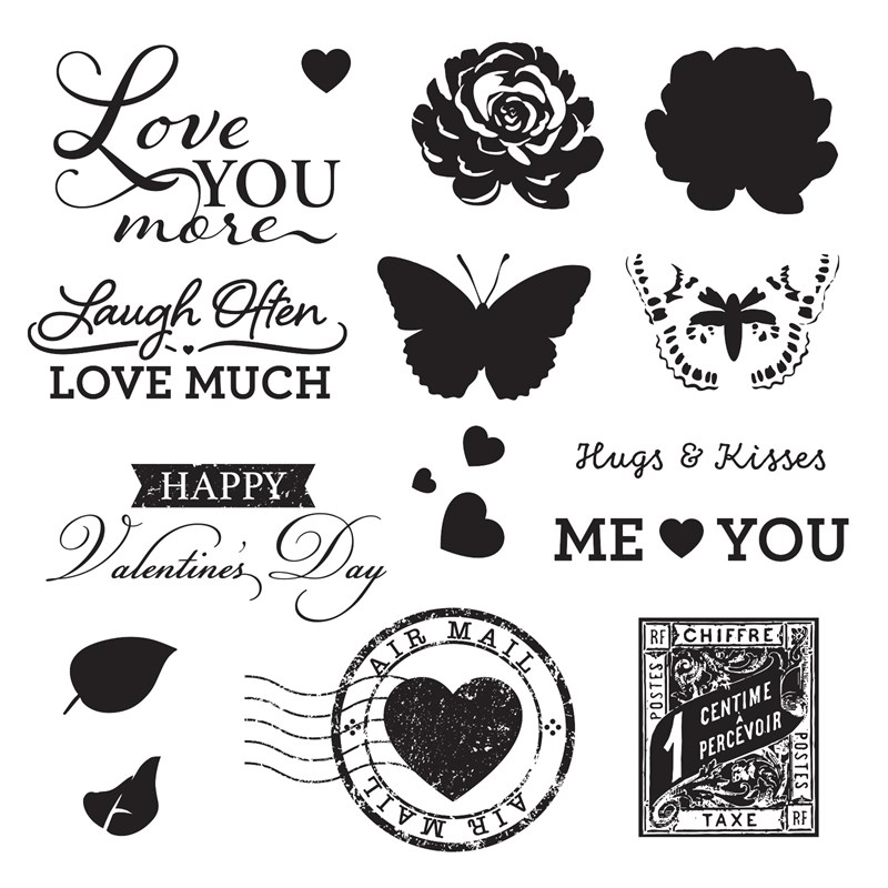 CTMH Now & Forever Stamp Set