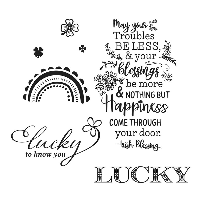 CTMH Lucky to Know You Stamp Set