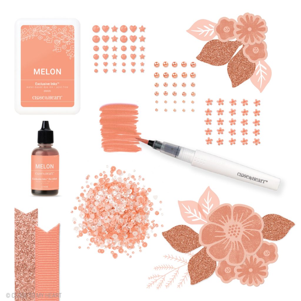 CTMH Melon--Color of the Year Products