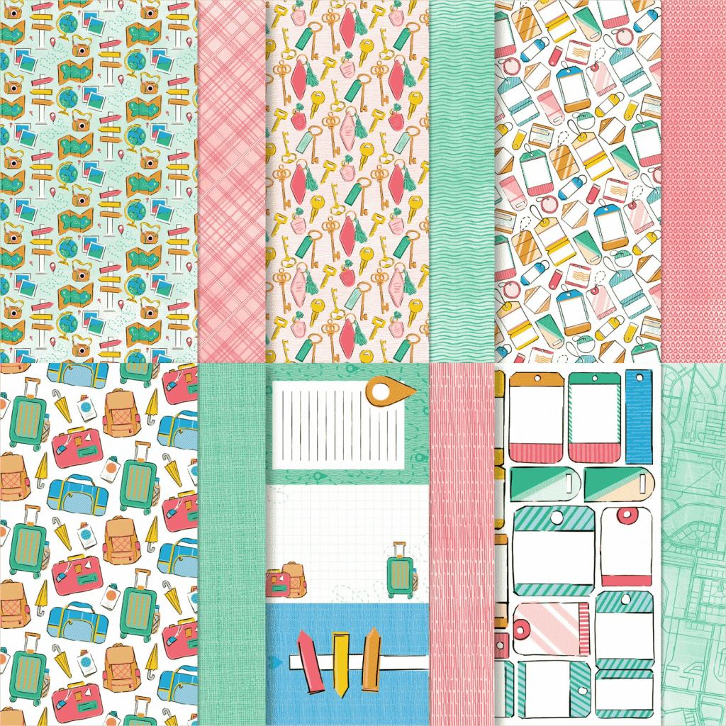 Stampin' Up! On the Go Paper Collection